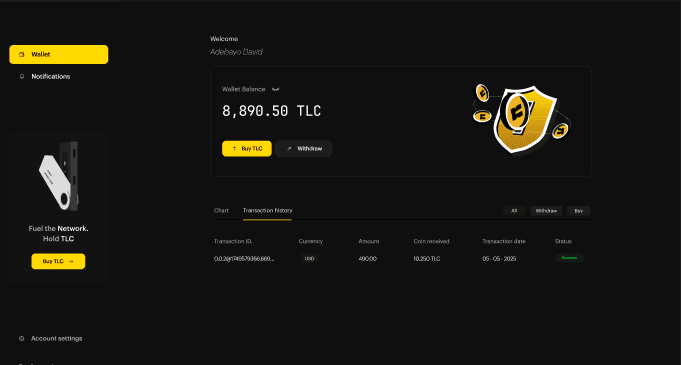 Coin Dashboard